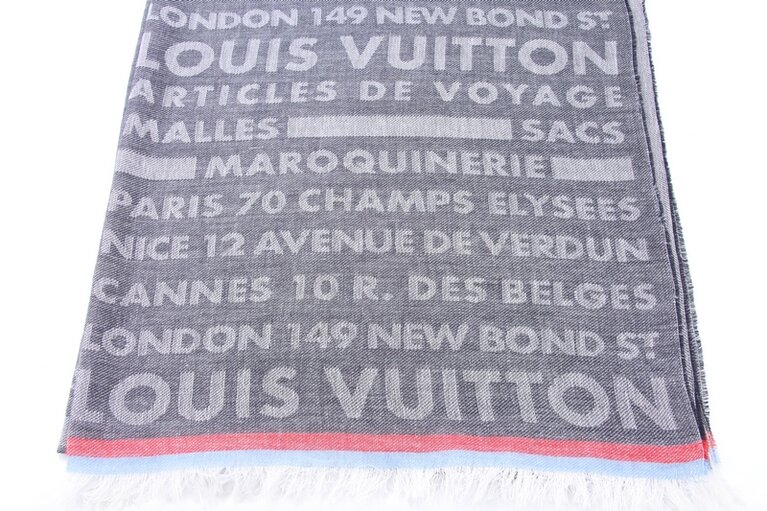 Louis Vuitton Schal aus Baumwolle und Seide