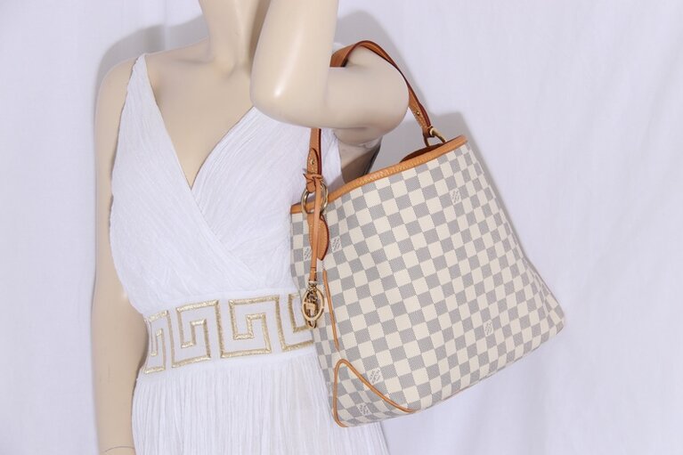 Fake Louis Vuitton Croisette Bag Damier Azur Canvas N41581 Replica