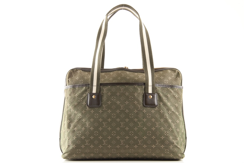 Louis Vuitton Vert Monogram Mini Lin Canvas Mary Kate Trousse Pochette -  Yoogi's Closet