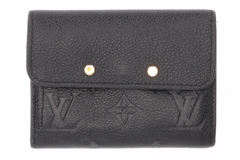 Louis Vuitton Portemonnaie Pont-Neuf Monogram Empreinte Schwarz M62184